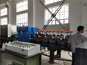 扁钢抛光开平机